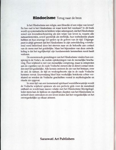 Hindoe&iuml;sme terug naar de bron