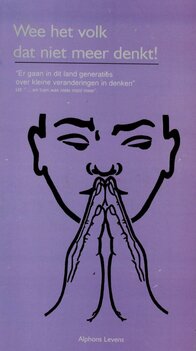 Wee het volk dat niet meer denkt! - Alphons Levens - 9789991467412 Wee het volk dat niet meer denkt! - Alphons Levens - 9789991467412